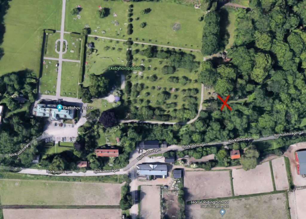 Mälaröarnas biodlarförening karta till föreningsbigården